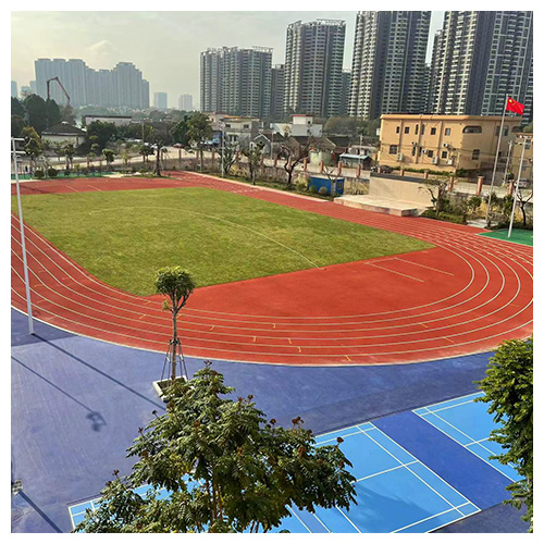 台湾省中山东凤镇中心小学无缝预制型跑道